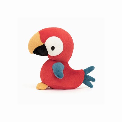 Jellycat Bodacious Beak Parrot Birds New Zealand | UQBRP2435